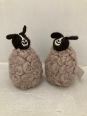 144 X STONE THE CROWS SMALL UPRIGHT JACOB SHEEP - TOTAL RRP £720