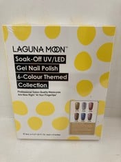 50 X ASSORTED LAGUNA MOON SOAK OFF UV/LED GEL NAIL POLISH