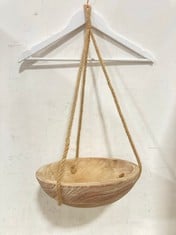 8 X STONE THE CROWS MEDIUM ROUND HANGING PLANTER -DIAMETER 30CMS - TOTAL RRP £264