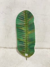 8 X STONE THE CROWS BANANA LEAF - SINGLE -LENGTH 40CM - TOTAL RRP £96