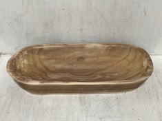 8 X STONE THE CROWS LARGE LONG DISH - LENGTH 58CMS - TOTAL RRP £440