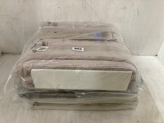 3 X ASSORTED JOHN LEWIS HOME ITEMS TO INCLUDE JOHN LEWIS TEXTURED & DECORATIVE COTTON DOUBLE DUVET COVER SET