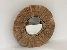 8 X STONE THE CROWS SMALL ROUND GRASSES MIRROR - - TOTAL RRP £344