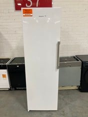 HOTPOINT FREESTANDING NO-FROST TALL FREEZER IN WHITE - MODEL NO. UH8F2CWUK - RRP £499 (ZONE 3)