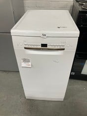 BOSCH SERIES 2 FREESTANDING SLIMLINE DISHWASHER IN WHITE - MODEL NO. SPS2IKW01G/01 - RRP £449 (ZONE 3)