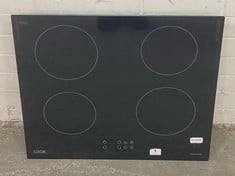 LOGIK 59CM 4 BURNER BUILT IN INDUCTION HOB - MODEL NO. LINDHOB16 - RRP £300 (ZONE 2)