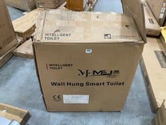 MEJE WALL HUNG SMART TOILET IN WHITE - MODEL NO. MZE830E-Y1 - RRP £719