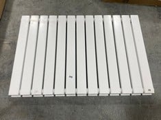 DOUBLE FLAT PANEL RADIATOR IN WHITE APPROX 870 X 600MM (ZONE 3)