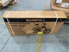 SILVERFOX 18'' PLANK BOYS BMX BIKE IN BLACK / BLUE - RRP £120 (ZONE 3)