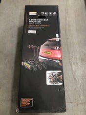 ADVANCED 3 BIKE TOW BAR MOUNTED BIKE RACK - ITEM NO. 337902 - RRP £380 (ZONE 4)