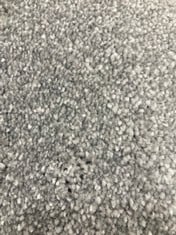 APPROX 4.25 X 4M ROLLED CARPET IN SLEET (ZONE 4) (COLLECTION ONLY)