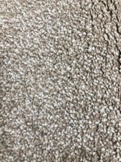 APPROX 5.51 X 4M ROLLED CARPET IN PEBBLE (ZONE 4) (COLLECTION ONLY)