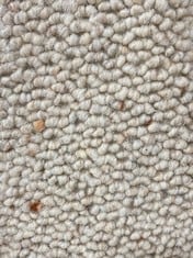 APPROX 4.2 X 4M ROLLED CARPET IN IVORY (ZONE 4) (COLLECTION ONLY)