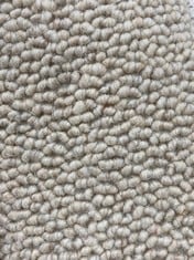 APPROX 4.9 X 5M ROLLED CARPET IN IVORY (ZONE 4) (COLLECTION ONLY)