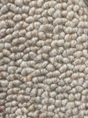 APPROX 4.9 X 5M ROLLED CARPET IN IVORY (ZONE 4) (COLLECTION ONLY)