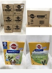 6 X PEDIGREE DENTASTIX DAILY FRESH MEDIUM DOGS 4 X 28PCS - BBE: 10/2024 - TOTAL LOT RRP £126 (ZONE 2)