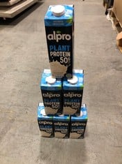 12X ALPRO PROTEIN SOYA DRINK (1L X 8PK)- RRP £11.99 BBE: 02/09/24 (COLLECTION ONLY, CAGE NOT INCLUDED) (ZONE 5)