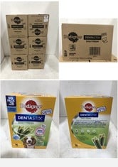 6 X PEDIGREE DENTASTIX DAILY FRESH MEDIUM DOGS 4 X 28PCS - BBE: 10/2024 - TOTAL LOT RRP £126 (ZONE 2)