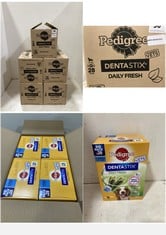 5 X PEDIGREE DENTASTIX DAILY FRESH MEDIUM DOGS 4 X 28PCS - BBE: 10/2024 - TOTAL LOT RRP £104 (ZONE 2)