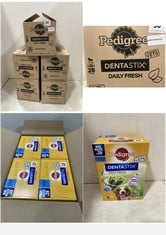 5 X PEDIGREE DENTASTIX DAILY FRESH MEDIUM DOGS 4 X 28PCS - BBE: 10/2024 - TOTAL LOT RRP £104 (ZONE 2)