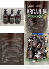 QTY OF LAGUNA MOON ARGAN OIL SHAMPOO 500ML (COLLECTION ONLY) (ZONE 6)