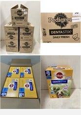 5 X PEDIGREE DENTASTIX DAILY FRESH MEDIUM DOGS 4 X 28PCS - BBE: 10/2024 - TOTAL LOT RRP £104 (ZONE 2)