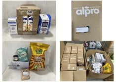 PALLET OF ASSORTED ITEMS / LIQUIDS TO INCLUDE ALPRO BARISTA OAT MILK 8 X 1L - BBE: 10/2024 (ZONE 6) (COLLECTION ONLY)