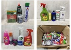 PALLET OF ASSORTED ITEMS / LIQUIDS TO INCLUDE ELBOW GREASE LIMITED EDITION WASHING UP LIQUID PINK BLUSH FRAGRANCE 500ML (ZONE 6) (COLLECTION ONLY)