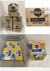 5 X PEDIGREE DENTASTIX DAILY FRESH MEDIUM DOGS 4 X 28PCS - BBE: 10/2024 - TOTAL LOT RRP £104 (ZONE 2)