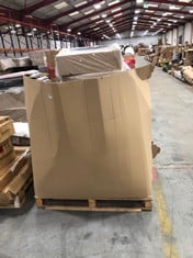 PALLET OF ASSORTED ITEMS TO INCLUDE STAINLESS STEEL HOUSEHOLD KITCHEN BIN (ZONE 6)