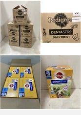 5 X PEDIGREE DENTASTIX DAILY FRESH MEDIUM DOGS 4 X 28PCS - BBE: 10/2024 - TOTAL LOT RRP £104 (ZONE 2)