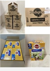 5 X PEDIGREE DENTASTIX DAILY FRESH MEDIUM DOGS 4 X 28PCS - BBE: 10/2024 - TOTAL LOT RRP £104 (ZONE 2)