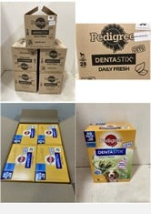 5 X PEDIGREE DENTASTIX DAILY FRESH MEDIUM DOGS 4 X 28PCS - BBE: 10/2024 - TOTAL LOT RRP £104 (ZONE 2)