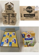 5 X PEDIGREE DENTASTIX DAILY FRESH MEDIUM DOGS 4 X 28PCS - BBE: 10/2024 - TOTAL LOT RRP £104 (ZONE 2)