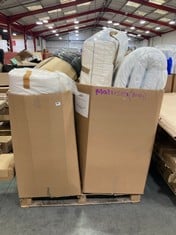 PALLET OF ASSORTED ITEMS TO INCLUDE SINGLE FOLDABLE MEMORY FOAM MATTRESS (ZONE 8)