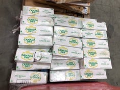 PALLET OF CANADA DRY DIET GINGER ALE 12 X 355ML - BBE: 09/2024 (ZONE 8) (COLLECTION ONLY)