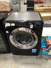 CANDY SMART FREESTANDING WASHING MACHINE IN BLACK - MODEL NO. CSS69TWMCBE/1-80 - RRP £279 (ZONE 2)