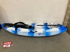 CAMBRIDGE KAYAKS SUNFISH DOUBLE SIT ON TOP LEISURE FISHING KAYAK - RRP £400 (ZONE 2)