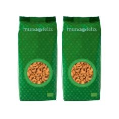 8 X MUNDO FELIZ - ORGANIC CASHEW NUTS, CHILI FLAVOUR, 2 X 400G BB: 03/10/24.