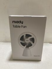 10 X MIADY TABLE FAN .