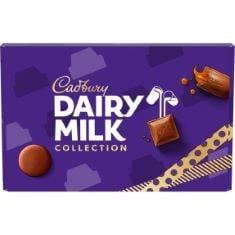 14 X CADBURY DAIRY MILK DELUXE CHOCOLATE HAMPER, GIFT BOX OF 10 ASSORTED CHOCOLATE BARS AND BAGS, 1.04 KG BBE 06.09.2024.