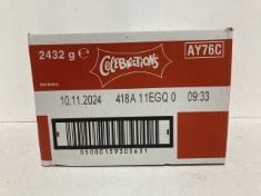 8 X CELEBRATIONS CHOCOLATES 2432G BBE 10.11.2024.