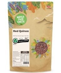 X12 ASSORTED WHOLEFOOD EARTH BAGS TO INCLUDE WHOLEFOOD EARTH RED QUINOA 2 KG | GMO FREE | NATURAL | HIGH FIBRE, WHOLEFOOD EARTH ORGANIC SESAME SEEDS HULLED 2KG RAW | GMO FREE | VEGAN | CERTIFIED ORGA