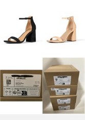 X4 ASSORTED FOOTWEAR TO INCLUDE WOMEN'S HIGH-HEEL NOLA, BLACK FAUX SUEDE, 9 UK, WOMEN'S HIGH-HEEL NOLA, BEIGE PATENT, 9 UK.