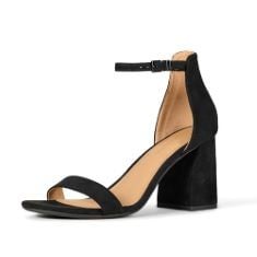 X4 ASSORTED FOOTWEAR TO INCLUDE ESSENTIALS WOMEN'S HIGH-HEEL NOLA, BLACK FAUX SUEDE, 4.5 UK, ESSENTIALS WOMEN'S HIGH-HEEL NOLA, BEIGE PATENT, 4.5 UK.