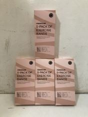 FORMCLUB 5-PACK OF EXERCISE BANDS .