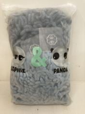 28 X SOPHIE & PANDA FUZZY SPONGE BATHROOM PACK OF 2.