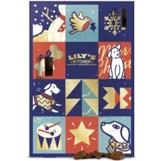 20 X LILY’S KITCHEN CHRISTMAS DOG ADVENT CALENDAR WITH NATURAL INGREDIENTS - ADULT ADVENT CALENDAR FOR DOGS WITH MEATY TREATS, GRAIN-FREE RECIPES BBE 31/07/2024.