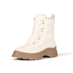 4X ASSORTED SHOES TO INCLUDE ESSENTIALS WOMEN'S LACE-UP PUFFER BOOT, IVORY, 6 UK, ESSENTIALS WOMEN'S TALL BLOCK-HEELED BOOTS, BLACK, 6 UK.