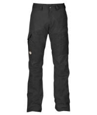 FJALLRAVEN KARL PRO TROUSERS - DARK GREY, M, 50.